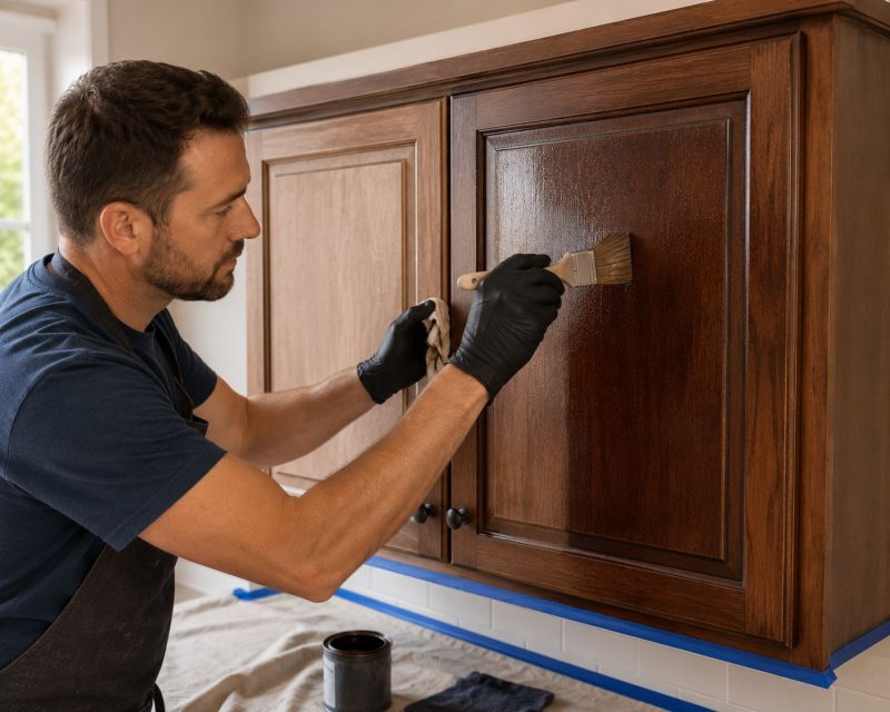 Cabinet Glazing Service in Carmel, IN